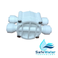 4 Way 1/4 Port Auto Shut Off Valve For RO Reverse Osmosis Water Filter System. 