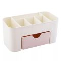 💄 Makeup Organizer Space Saver – Multifunctional Plastic Drawer Cosmetic Box with Dividers – Desktop Makeup & Jewelry Storage Case. 