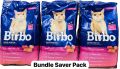 BIRBO CAT FOOD BLEND CHICKEN, BEEF, FISH BUNDLE SAVER PACK 1KG X 3 PACKS. 