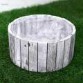 Garden Planter Wooden Flower Planter Pot Flowerpot Wooden Flower Pot Vintage Style Plant Pot for Garden Home Tabletop Indoor Outdoor Balcony. 