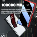 olger powerbank 100000mah original fast charging pineng power bank tahan lama. 