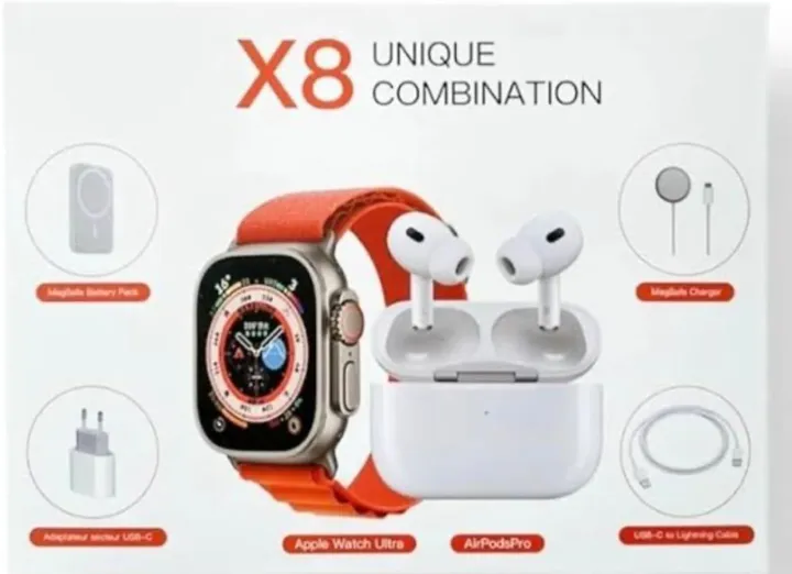 X8%20Unique%20combination%20%7C%20X8%20Smart%20Watch%20Ultra%20%7C%20Airpods%20pro%202%20%7C%20Mgnetic%20Charger%20and%20Battery%20Pack%20%7C%20Power%20Adaptoer%20%7C%20Wearable%20Technology%20X8%20Series%20-%20Image%202