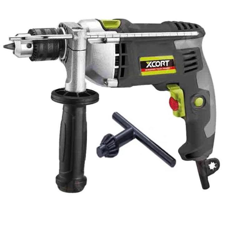 XCort Impact Hammer Imported Drill Machine 100% Copper Winding with Variable Speed 1050W - 13mm