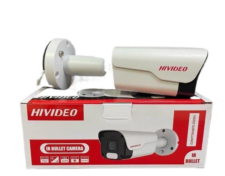 HiVideo 5MP Cctv Cameras With Audio and with Colorful Night view HD Full Bullet Camera