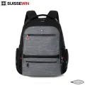 SUISSEWIN 15.6 Laptop Business Commuting Urban Fashion Backpack For Travelling University College School SD6901. 