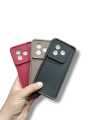 Itel S24 Back Cover Soft Official Clothe Inside Liquid Silicone Camera Protection Phone Case for Itel S24. 