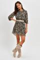 C&S Women's Multi Lined Chiffon Dress K410. 