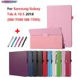 Case for Samsung Galaxy Tab A 10.5 2018 SM-T590 T595 PU Leather Slim Stand Cover for Samsung Galaxy Tab A 10 5 Case T590. 