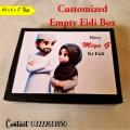 Eidi Box Mini - beghum ki eidi - miya ki eidi- empty box - custom made also available -without stuff things can be arrange on customer demand-eidi  for wife - gifts for her box- gift for him box. 