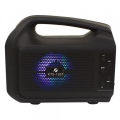 Solar speaker with LED lights and Rechargeable Mp3 With Solar Panel 3 INCH OUTDOOR FM RADIO SUPPORT MP3 LED TORCH LIGHT SOLAR WIRELESS PORTABLE SPEAKER. 