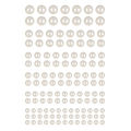 Hair Pearls Stick On Self Adhesive Pearls Stickers Face Pearls Stickers for Hair ANLAN. 