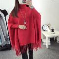 Plain Fleece Stylish Ponchou For Women. 