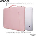 MOSISO Laptop Sleeve 13.3" - 14" Inch Compatible with MacBook Air/Pro, 13-13.3-13.6-14 inch Laptop, Compatible with MacBook Pro 14 Inch M3 M2 M1 Pro Max 2023-2021 Notebook, Laptop Sleeve Multifunctional Handbag - Rose Quartz. 