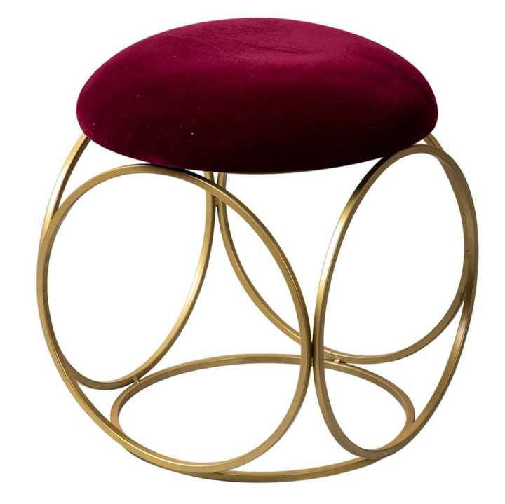 Nestroots%20Sitting%20Stool%20for%20Living%20Room%20Furniture%20Ottoman%20pouffes%20for%20Sitting%20%7C%20Metallic%20Side%20Table%20Puffy%20Foot%20Stool%20with%20Metalic%20Ring%20Gold%20Legs%20Home%20Furniture%20-%20Image%203