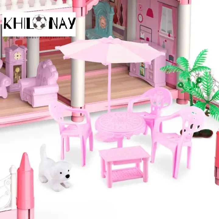 4--Storey%20Big%20Doll%20House%20Villa%20with%20FREE%20Lights%20Children's%20Family%20DIY%20Accessories%20Assembly%20Dream%20Castle%20Toy%20Girl%20Gift%20-%20Image%208