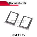 Huawei Short X SIM Tray Sim Jacket Sim Slot Sim Door For Huawei Short X - Silver. 