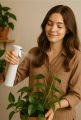 Continuous Mist Spray Bottle, Refillable, Ultra-Fine Versatile Sprayer for Hair Care, Makeup, Gardening, Plant Cleaning, and Daily Moisturizing, Perfect for Salon, Cosmetic Perfume, Barber, and Beauty Use 300ml. 