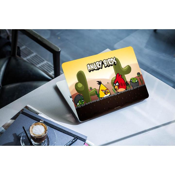 video-game-angry-birds laptop back vinyl skin sticker 12 13 14 15 15.6 inch size for all laptop skin sticker