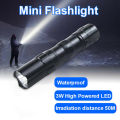 HelloWorld Mini Torch Light Wear-resistant Super Bright LED Flash Light. 