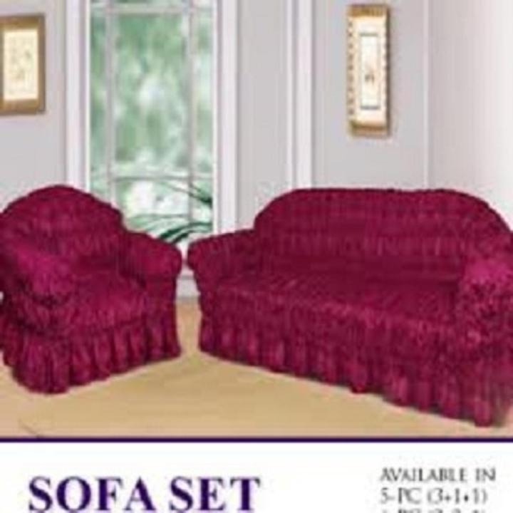 7 seater sofa cover Jumbo Size (3 Seater+2 Seater+1 Seater+ 1 Seater)- eight colours