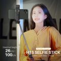 Bluetooth Selfie Stick Mobile Phone Holder Retractable Portable Multifunctional Mini Tripod With Wireless Remote Shutter. 