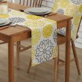 Yellow Gray Home Dining Table Runner Table Coffee Table Holiday Wedding Decoration Party Dinner Home Tables Runners Party Decor. 