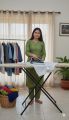 Iron Stand Folding Stand Iron Rack Foldable Iron Board Adjustable Iron Table & Iron Stand (Wooden) BBP. 