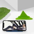 3 Angles Pyramid Shape Mobile Phone Holder Stand Desktop Stand Table Cell Phone Duarable Support Holder Adjustable Mount Bracket. 