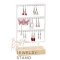 New Metal Holder for Dangle Earrings Bracelets Jewelry Display Stand Earrings Holder Jewelry Holder/ Jewelry Stand / Jewelry Organizer Stand / Jewelry Storage Box / Jewelry Stands With Wood / Earrings Jewelry Organizer Customize by HB Steel Fixerr. 
