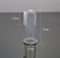 (10 Pes) Cat Dog Oral Care Massager Toothbrush Soft PLASTIC Finger Brush. 
