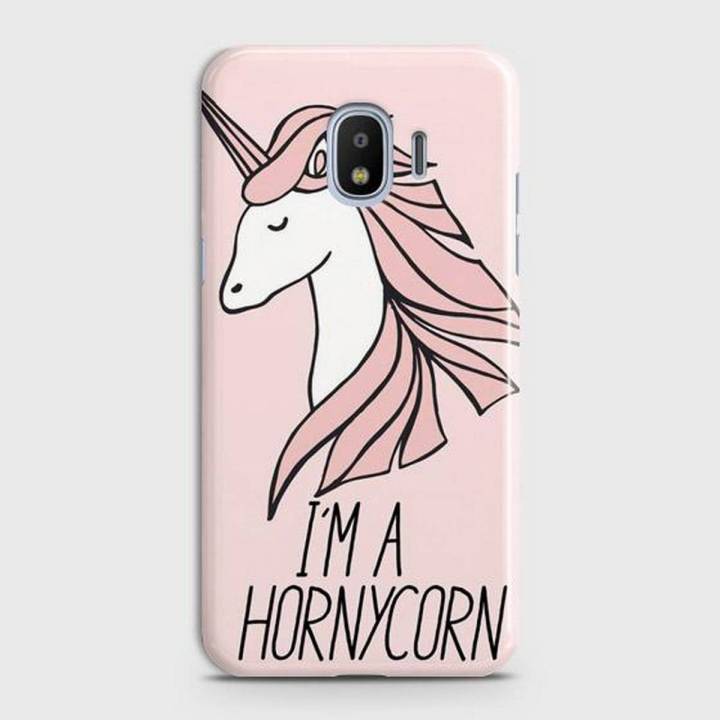 Samsung Galaxy J2 (2018) Cover Case Pink beautiful style  Hard Cover- Design 2 Cover