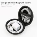Baseus Portable Earphones Earbuds Carrying Bag Case Memory Card USB Cable Waterproof Organizer Box. 