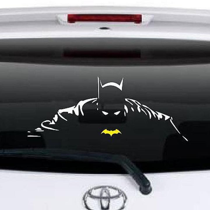 Big Batman Car Sticker Reflector Vinyl Sticker Waterproof ,