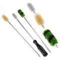 MeterMall 6pcs Professional Cleaning Brush Kit Larger Diameter Cleaning Rods Tools Supplies For 16 Gauge. 