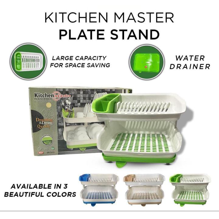 Kitchen Rak Fiber Kitchen Strongest 2 Floor Fiber Plate and Dish Rack | Daraz.pk
