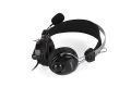 A4Tech HU-7P Headphones - ComfortFit Stereo USB Headset - Black. 