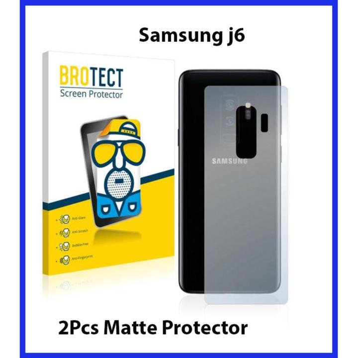 2Pcs%20Samsung%20Galaxy%20J6%20Back%20Matte%20Protector%20Soft%20Skin%20Sheet%20Soft%20Film%20Protection%20For%20Samsung%20Galaxy%20J6%20-%20Image%203