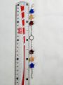 Bracelets of Chains, hexagon Charm, Star Beads | Elegant Bracelet With Extension | Unique Fashion Accessories | Beautiful and Lightweight Jewelry. 