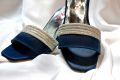 Glass Heel Sandals For Women. 