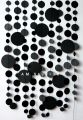 8 Black circle Strings for Valentines day love proposal wall decoration living room stage decor party dining bedroom decor multicolor birthday new year school wedding engagement office party baby shower bridal shower new home decor, gift, nikkah, mehndi. 