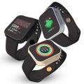 D20 ULTRA FITNESS BRACELET BLOOD PRESSURE BLUETOOTH HEART RATE MONITOR WITH FITPRO APP (BLACK). 