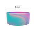 Silicone Bottle Cover Silicone Water Bottle Boot Protector Cover for Travel Tumbler Anti-slip Noise Reducing Scratch Resistant Cup Accessories 7.5cm Size Insulated Bottom Sleeve for Water Cup Silicone. 