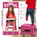 Folding Step Stool Holds Up to 136 Kg - Lightweight Plastic Foldable Step Stool for Kitchen, Bathroom & Living Room. 