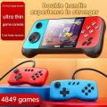 X60 Handheld Video Game Console Gamepad 3.5 Inch LCD Screen Game Player 5000 Games For FC/SFC/MD/GB/GBC/GBA/CPS1/CPS2/IGS/NEOGEO. 