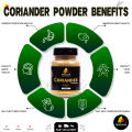 Spices.pk Coriander Powder / Dhania Powder / Dania Powder / Dry Coriander Powder wt.120gm. 