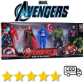Hulk Marvel Avengers Superhero Action Figures Toys For Kids and Boys - Movable. 