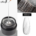 Monja 4 Colors Spider UV Gel Nail Art Polish Varnish Lines Design Creative Painting Wire Drawing Gel DIY Manicure Decoration. 