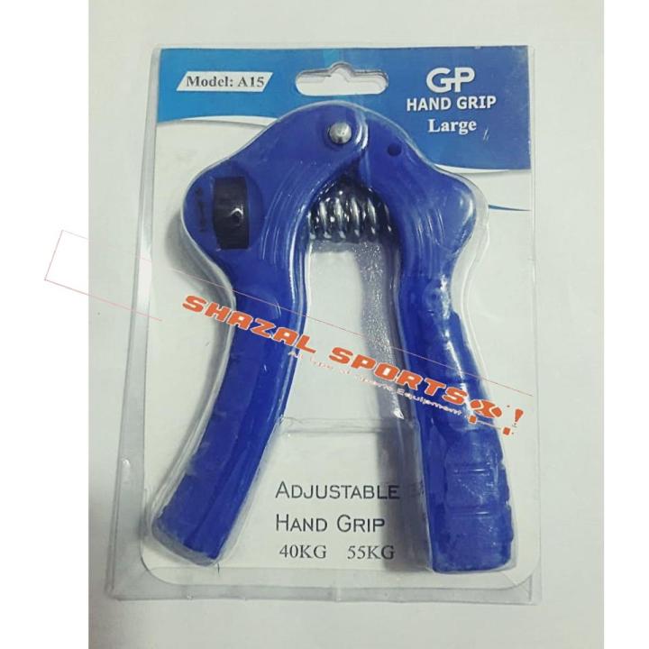 Adjustable Hand Grip, 40kg to 55 KG Strength, with adjusting knob, Wrist Strengthener (1 PC)