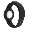 Soft Silicone Bands Case for AirTags Strap Anti-Scratch Protective Cover Accessories for apple Air Tag. 