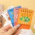 1/4Pcs 2025 Mini Cartoon Standing Flip Desktop Calendar Small Daily Planning Monthly Calendar for Home. 
